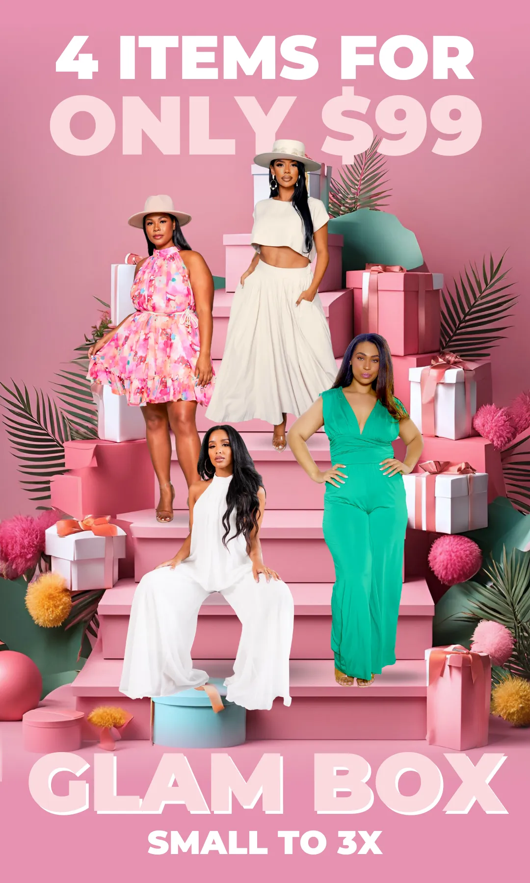 Cutely Covered Glam Box - 4 Items sold by Cutely Covered