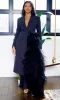 About It | Ruffle Detail Blazer Dress - Black -A3 sold by Cutely Covered