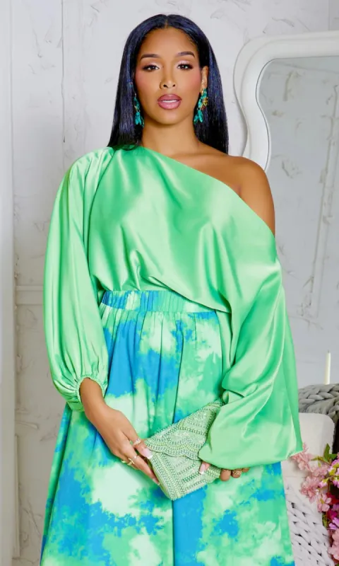 Adore | Fearless Fashion Top - Green sold by Cutely Covered