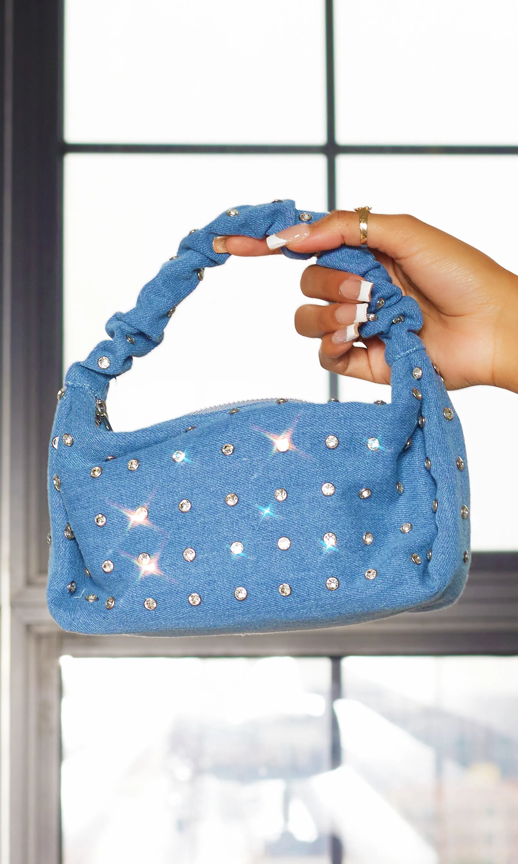 Girl's BFF Handbag - Denim sold by Cutely Covered