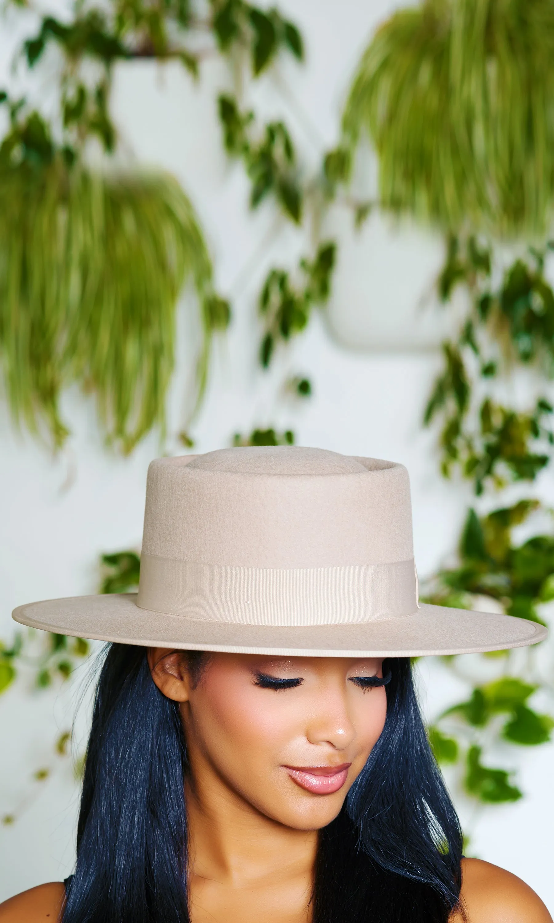 Trendsetter Fedora | Black, Grey, Taupe, Mustard sold by Cutely Covered product image thumbnail 5