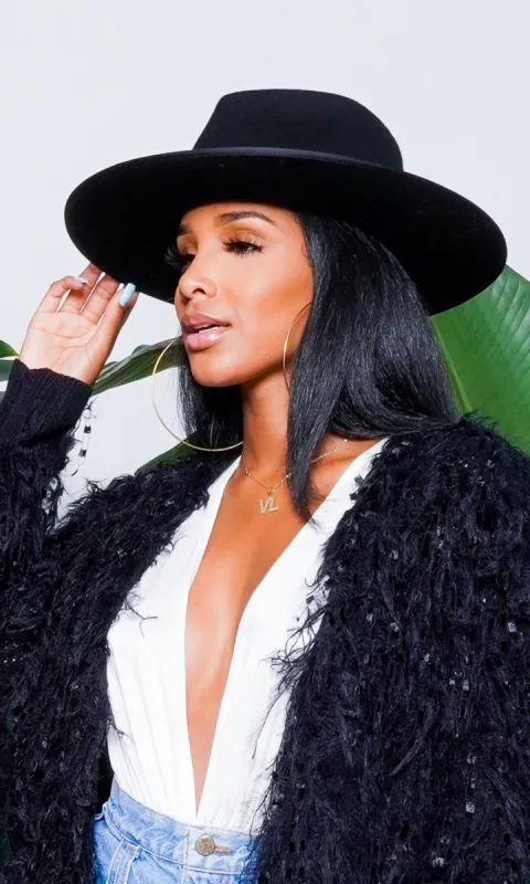 Trendsetter 2 | Fedora - Black sold by Cutely Covered