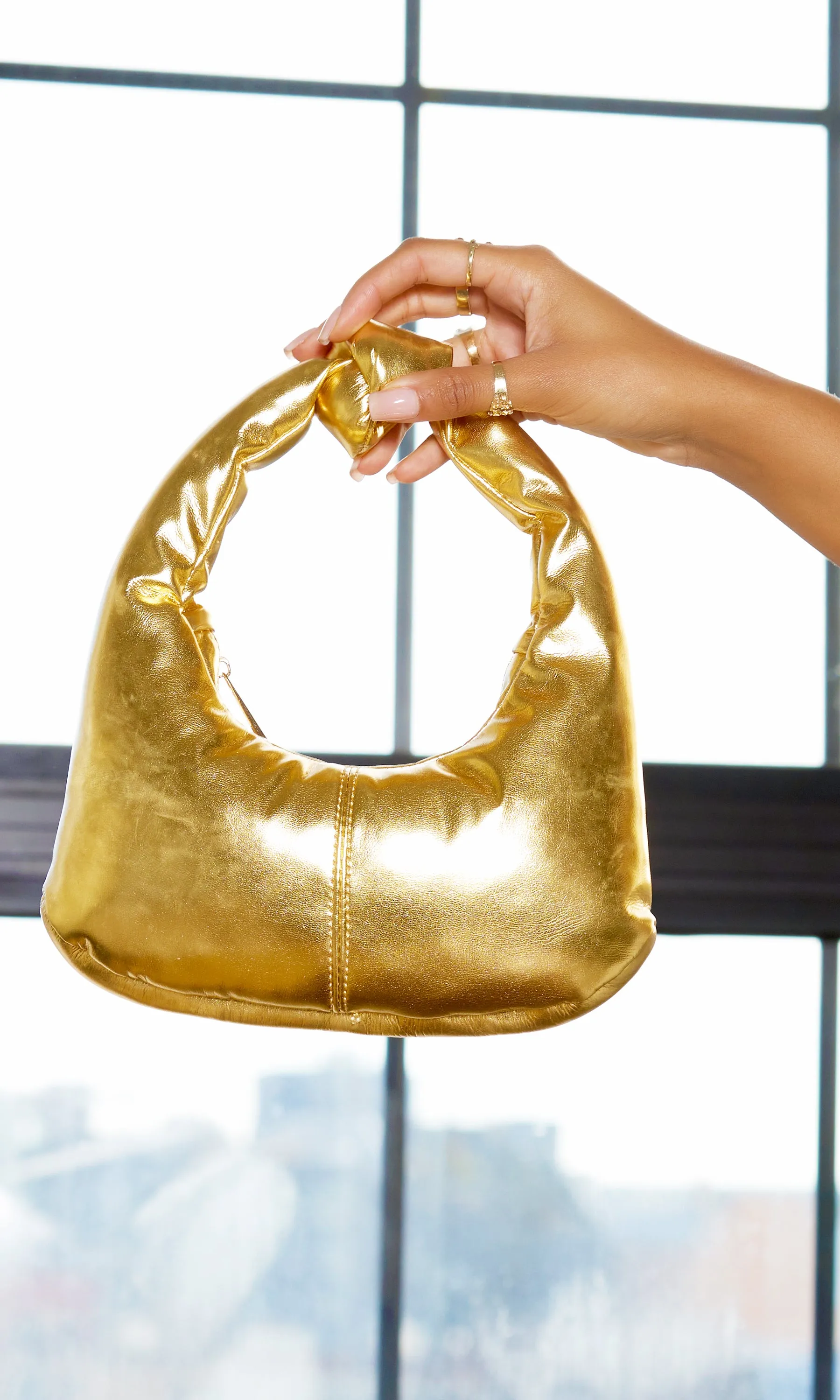 Golden Glamour Handbag sold by Cutely Covered product image thumbnail 3