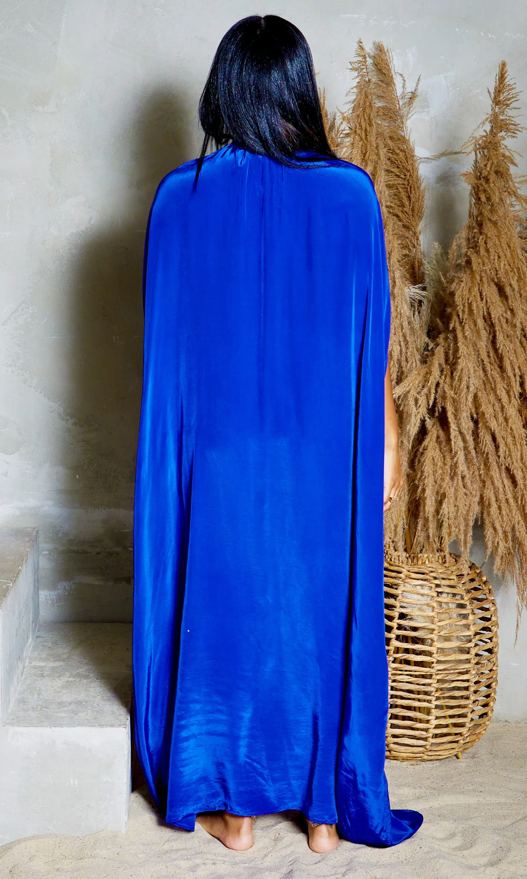 Hera | Cape Pants Set - Royal Blue sold by Cutely Covered product image thumbnail 5