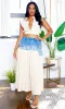 Juniper | Denim Detail Maxi Skirt sold by Cutely Covered