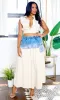 Juniper | Denim Detail Maxi Skirt sold by Cutely Covered