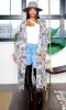 Camo Trench Coat - Grey sold by Cutely Covered