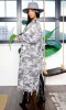 Camo Trench Coat - Grey sold by Cutely Covered
