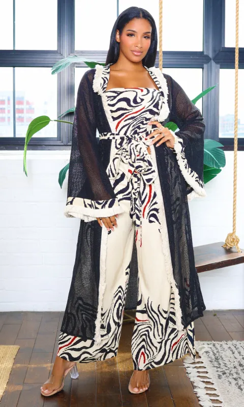 Kaia | Kimono Women - Black sold by Cutely Covered