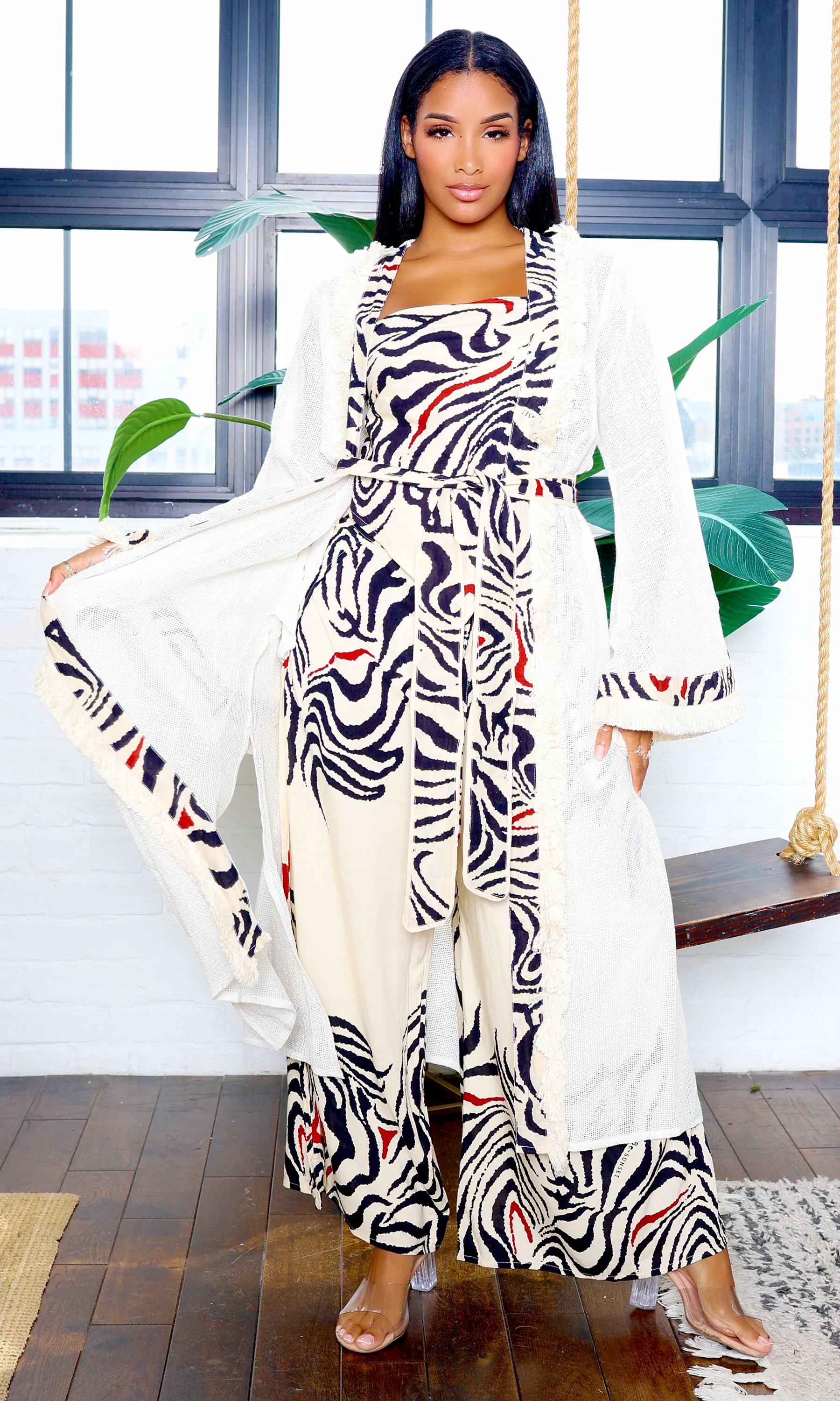 Kaia | Kimono Women - White sold by Cutely Covered product image thumbnail 4