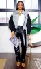 Khloe | Black  Faux Leather Pants K2 sold by Cutely Covered