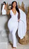 Angel | Elegant Asymmetry Dress - White sold by Cutely Covered