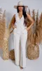 Sleeveless Vest Top and Pants Set - Oatmeal sold by Cutely Covered