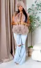Faux Fur Vest - Taupe L8 sold by Cutely Covered