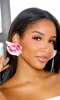 Faux Pearl & Butterfly Orchid Stud Earrings sold by Cutely Covered