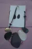 Multi-Strand Necklace & Pendant Earring Set sold by Cutely Covered