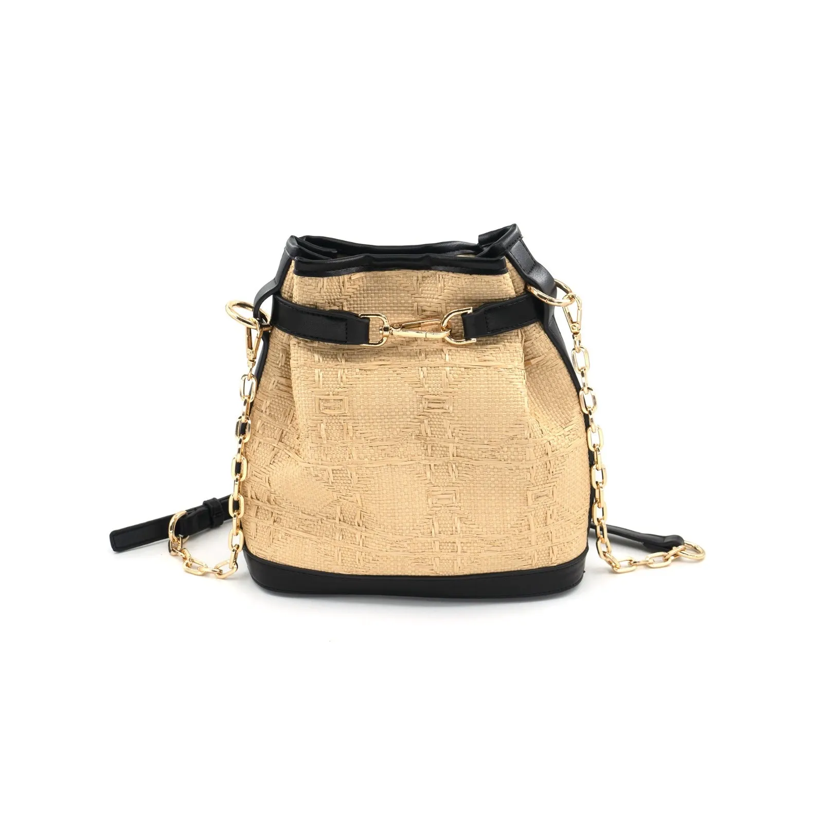 Bucket Handbag - Black sold by Cutely Covered product image thumbnail 3