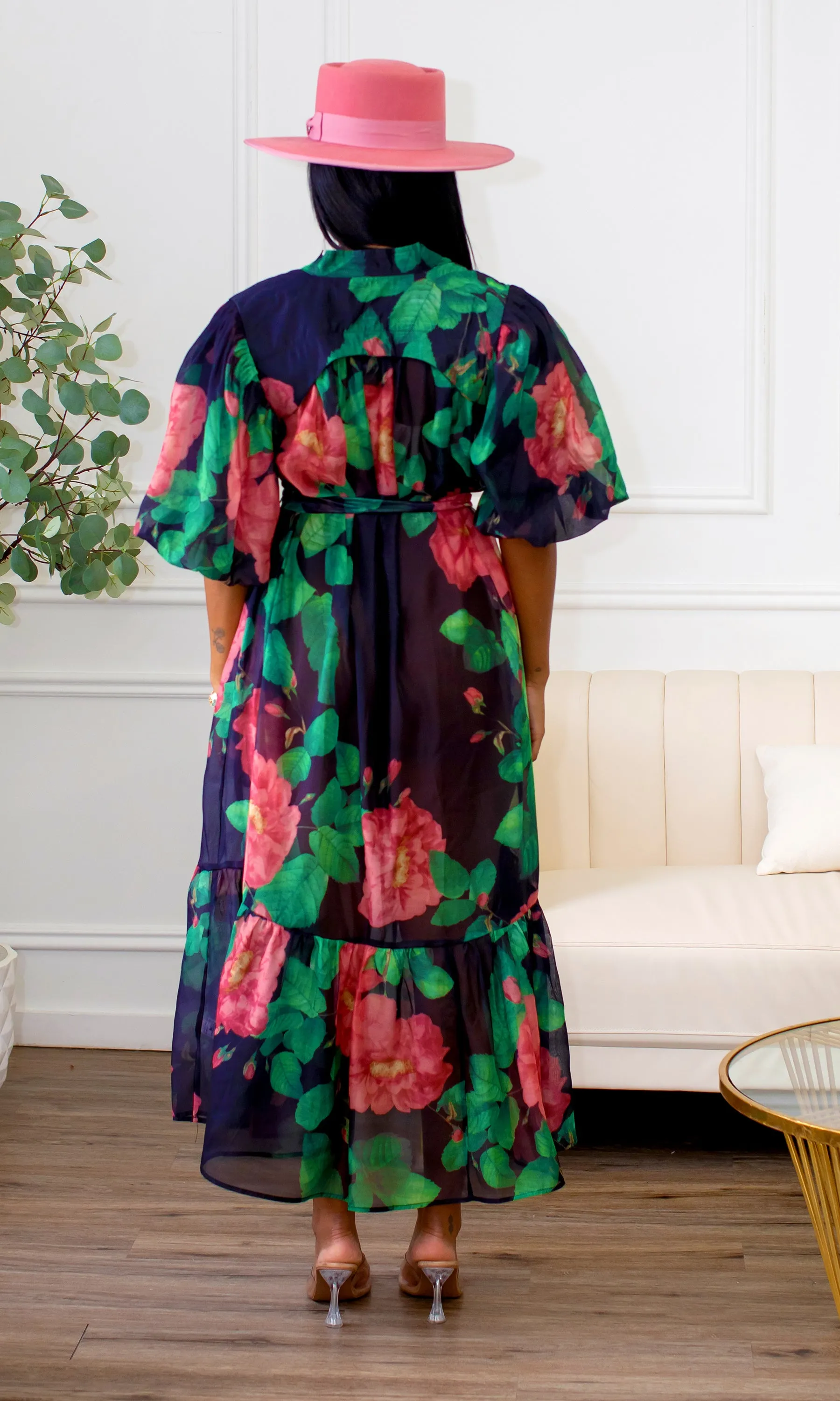 Veyla Floral Maxi Dress V1 sold by Cutely Covered product image thumbnail 2
