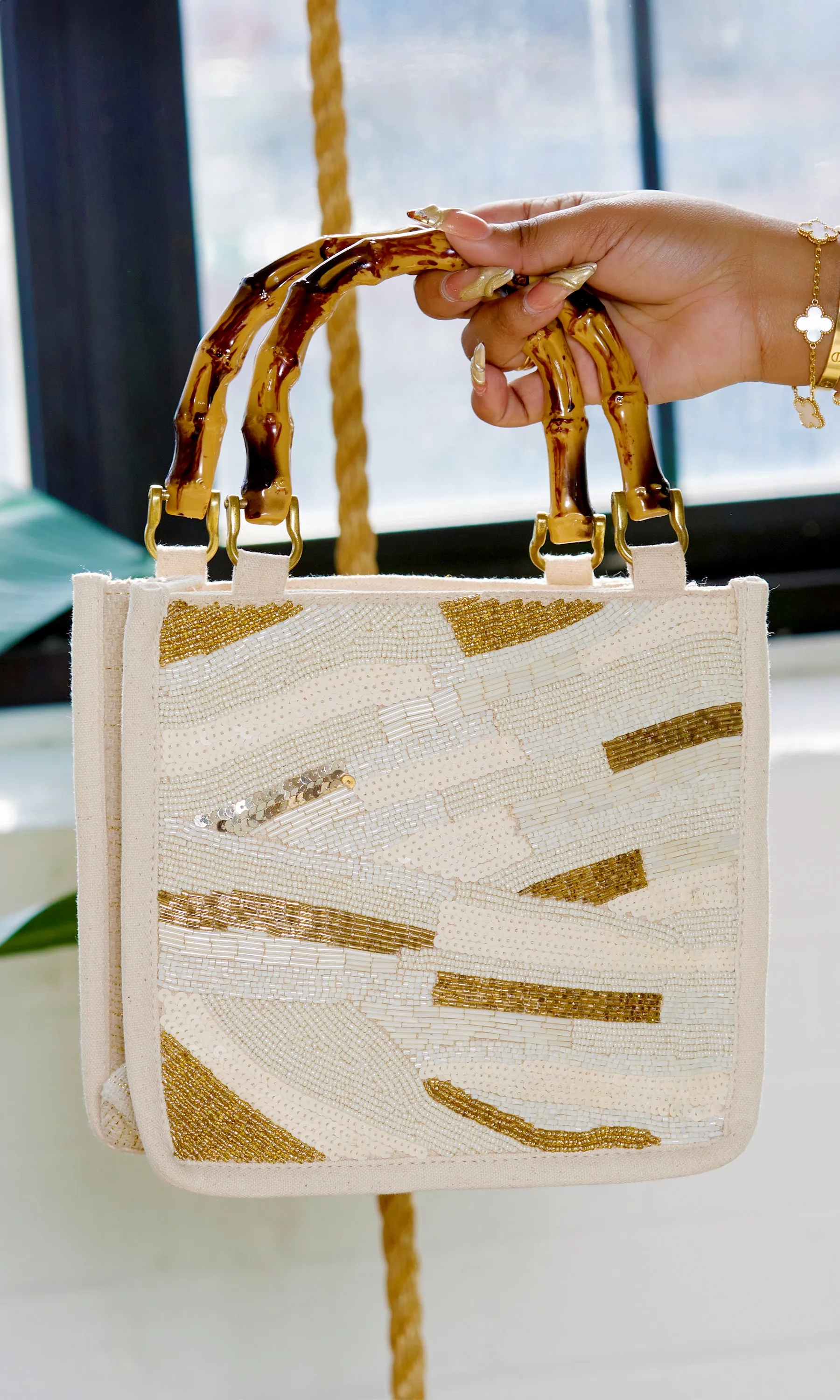 Snowflake Elegance Bag sold by Cutely Covered