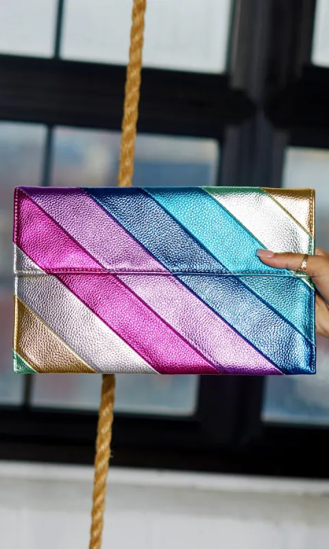 Multicolor Purse Bag sold by Cutely Covered