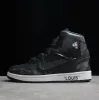 Black Off-Louis LV Air Jordan 1 sold by Drippy Custom Many