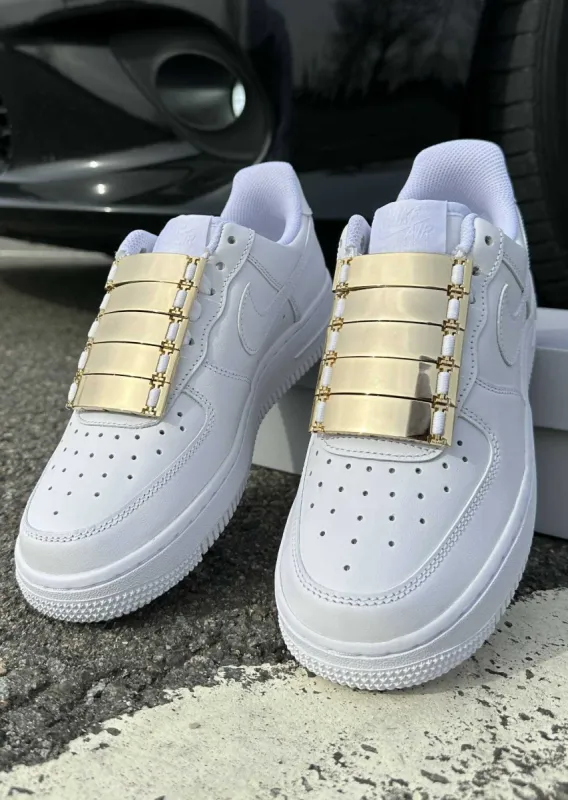 'Gold Covered' Air Force 1 sold by Drippy Custom Many