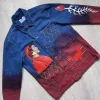 'Renaissance' Hand-Painted Denim Jacket sold by Drippy Custom Many