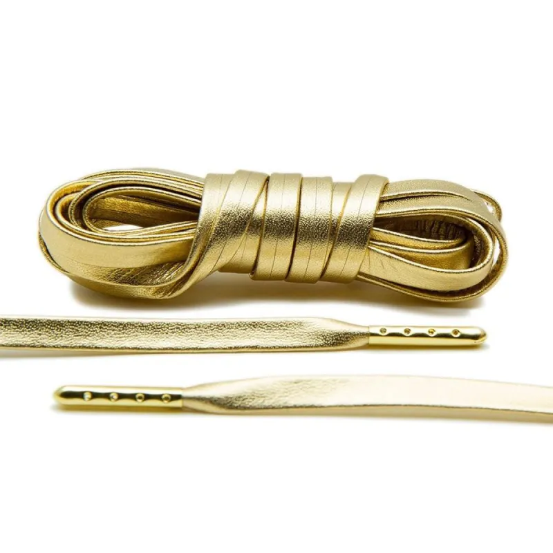 Premium Leather Flat Custom Shoe Laces sold by Drippy Custom Many