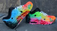 'Blue Galaxy Drip' Air Max 90 sold by Drippy Custom Many
