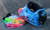 'Blue Galaxy Drip' Air Max 90 sold by Drippy Custom Many