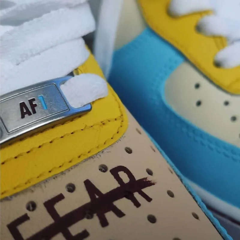 'Maison Chateau Rouge' Air Force 1 sold by Drippy Custom Many