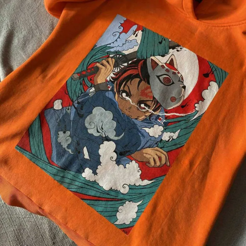 Kamado Flame Hoodie made by Drippy Custom Many