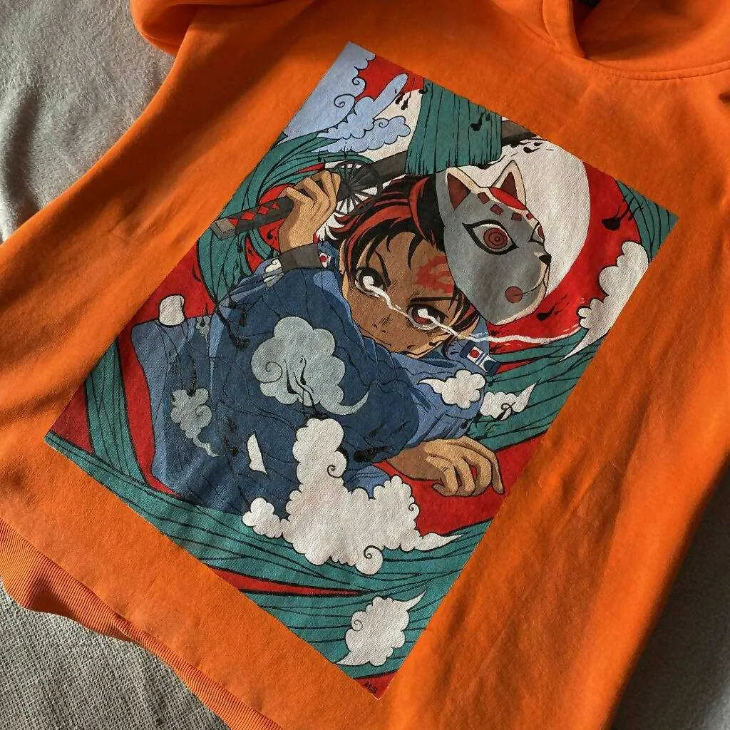 Kamado Flame Hoodie sold by Drippy Custom Many