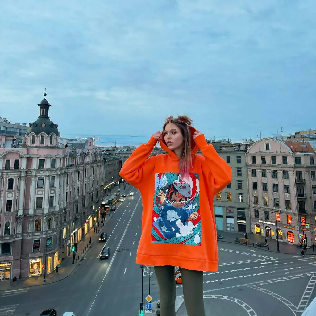 Kamado Flame Hoodie sold by Drippy Custom Many product image thumbnail 2