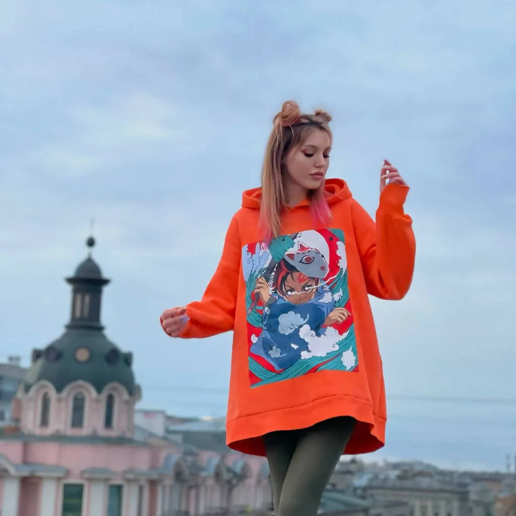 Kamado Flame Hoodie sold by Drippy Custom Many product image thumbnail 3