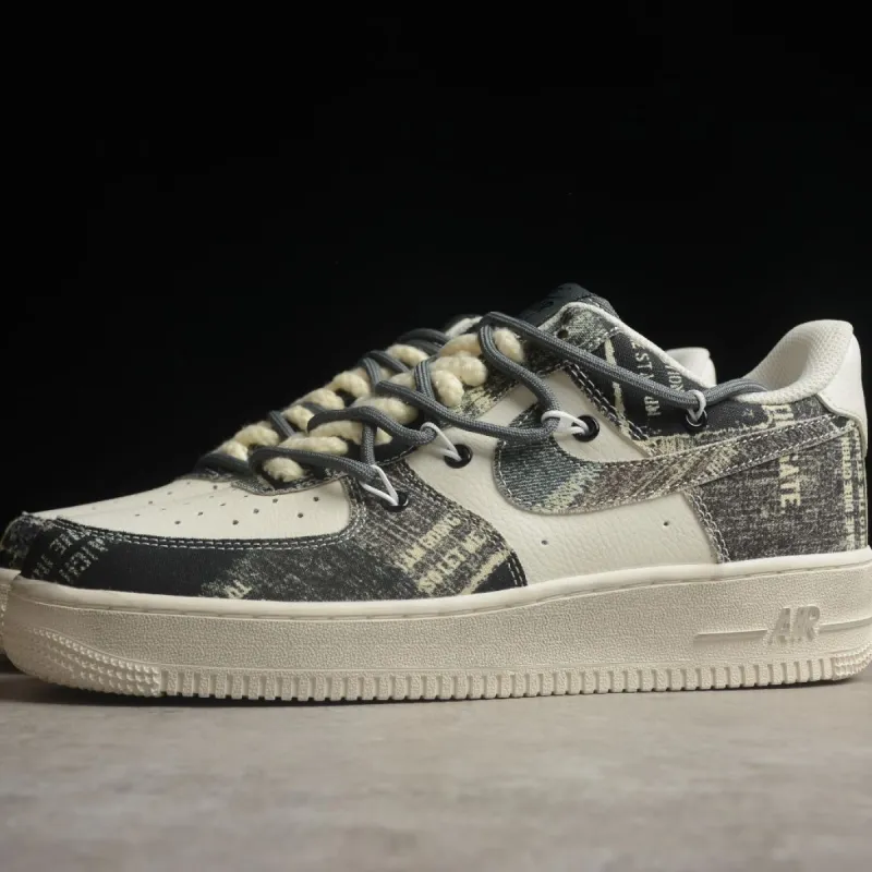Denim Dream Air Force 1 sold by Drippy Custom Many