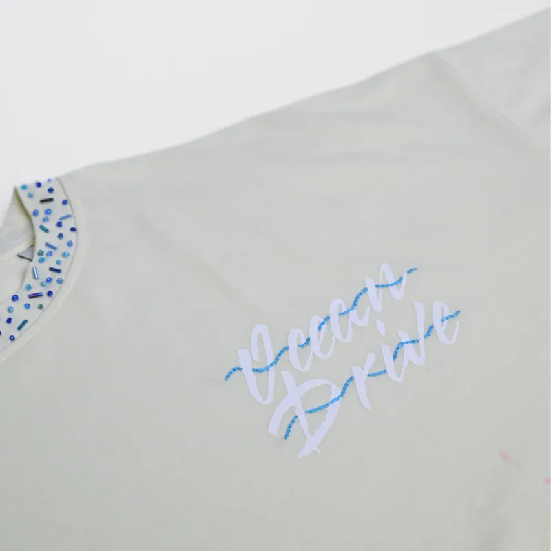 Ocean Drive Diamond Drops Tee sold by Drippy Custom Many