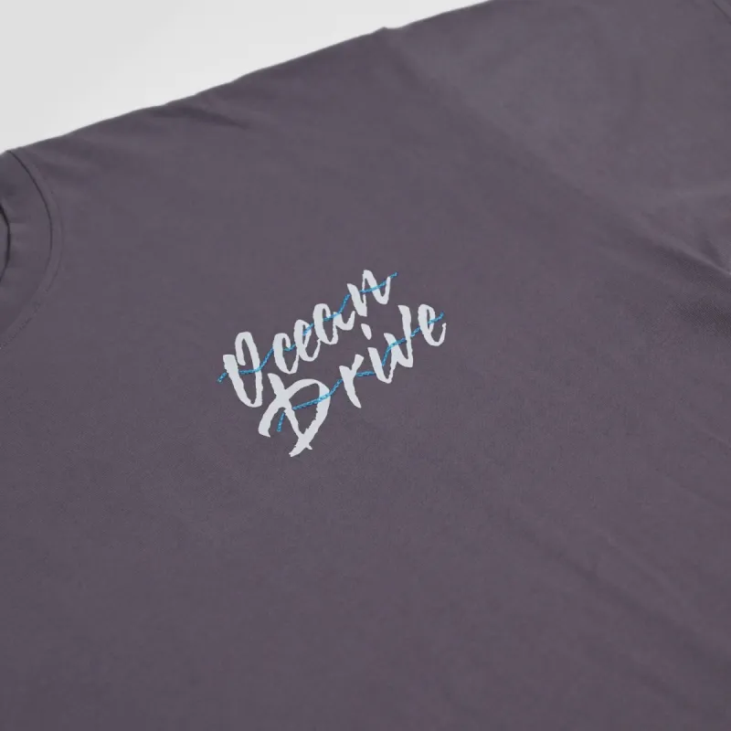 Ocean Drive Purple Tee sold by Drippy Custom Many