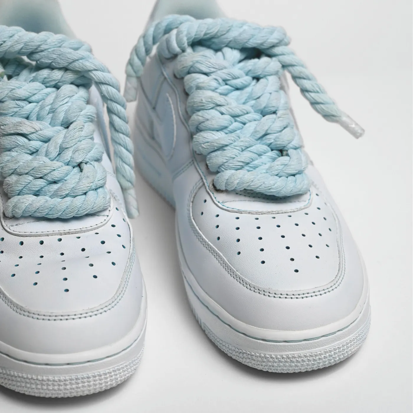 Dyed Blue Rope Air Force 1 sold by Drippy Custom Many product image thumbnail 2