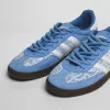 Flower Lace Blue Ice Adidas Spezial sold by Drippy Custom Many