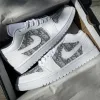 Dior Gray Jordan 1 Low sold by Drippy Custom Many