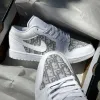 Dior Gray Jordan 1 Low sold by Drippy Custom Many