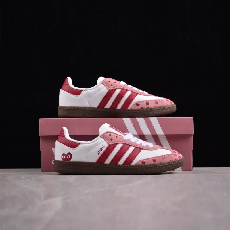 Comme Des Garçons Adidas Samba made by Drippy Custom Many