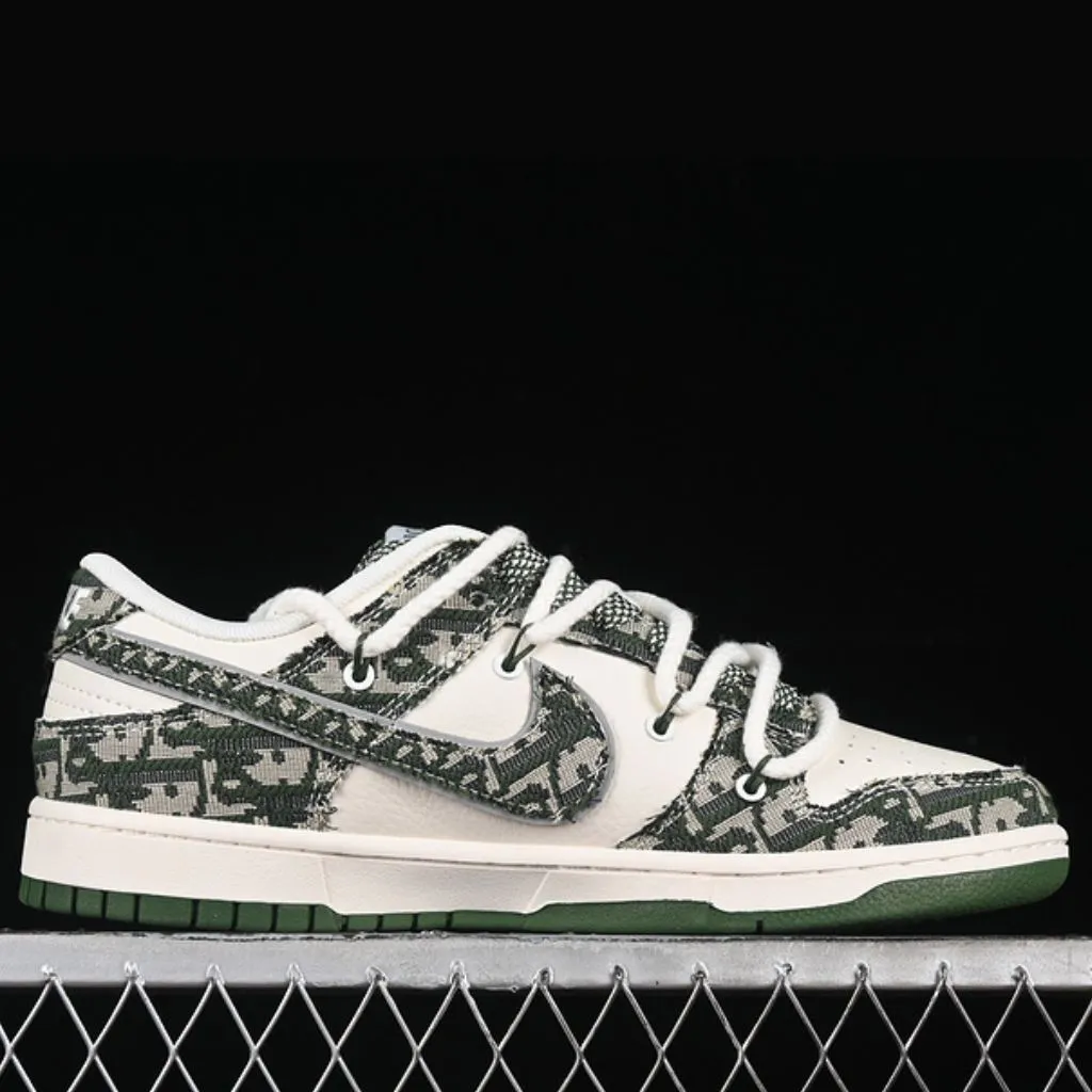 Forest Green Dior Dunk Low sold by Drippy Custom Many product image thumbnail 3