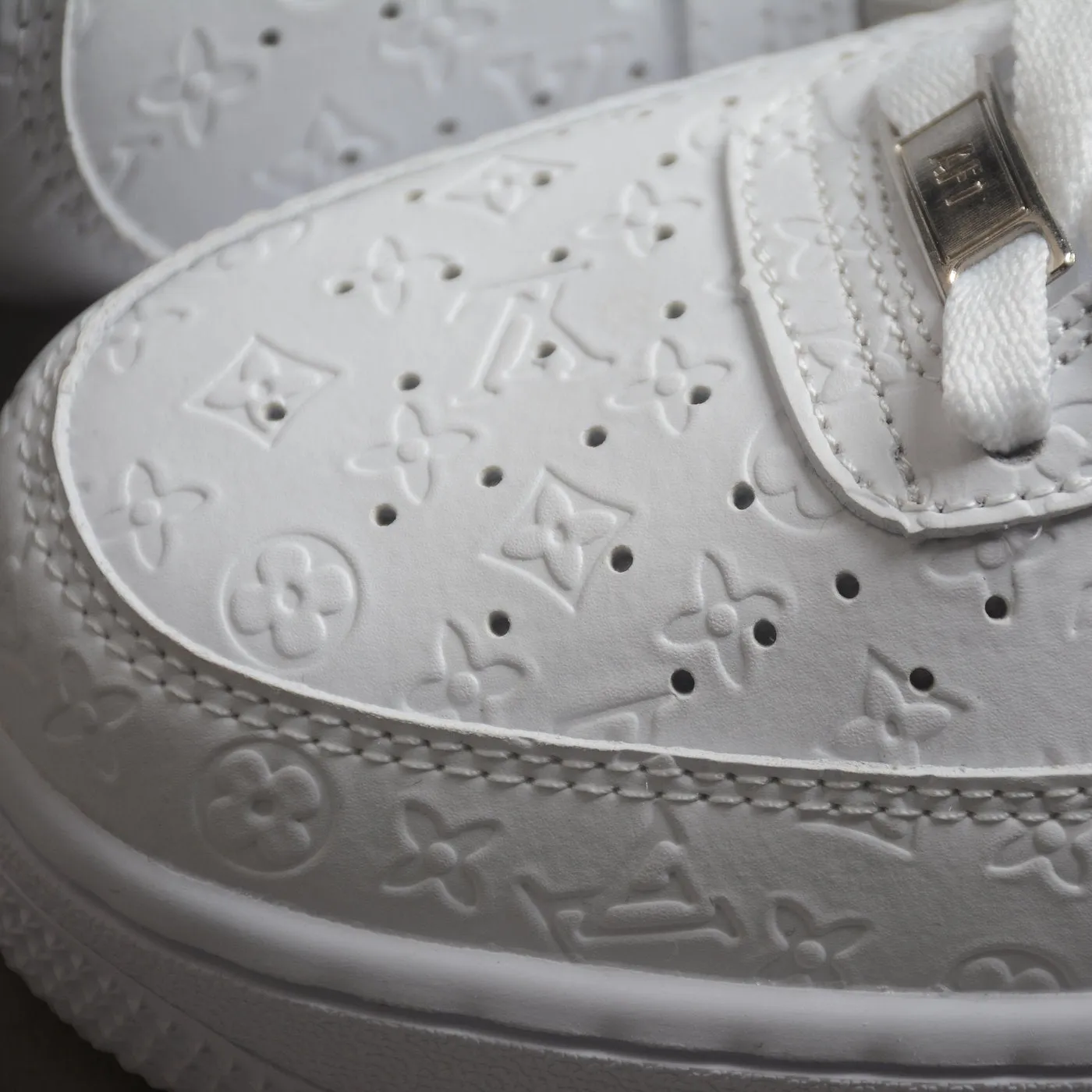 LV Signature Air Force 1 Mid sold by Drippy Custom Many product image thumbnail 5