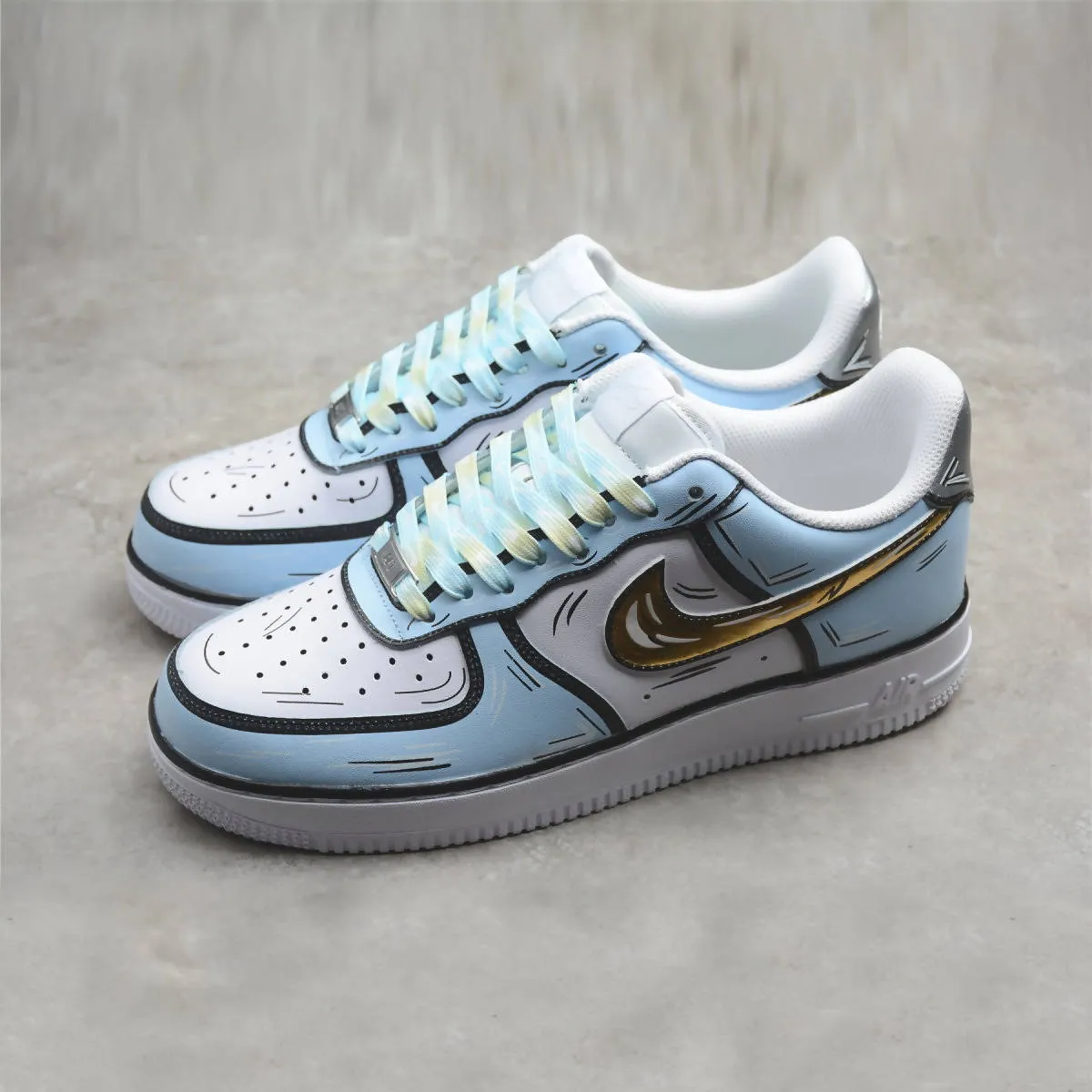 Sketch Outline Air Force 1 (US M 11) sold by Drippy Custom Many product image thumbnail 2