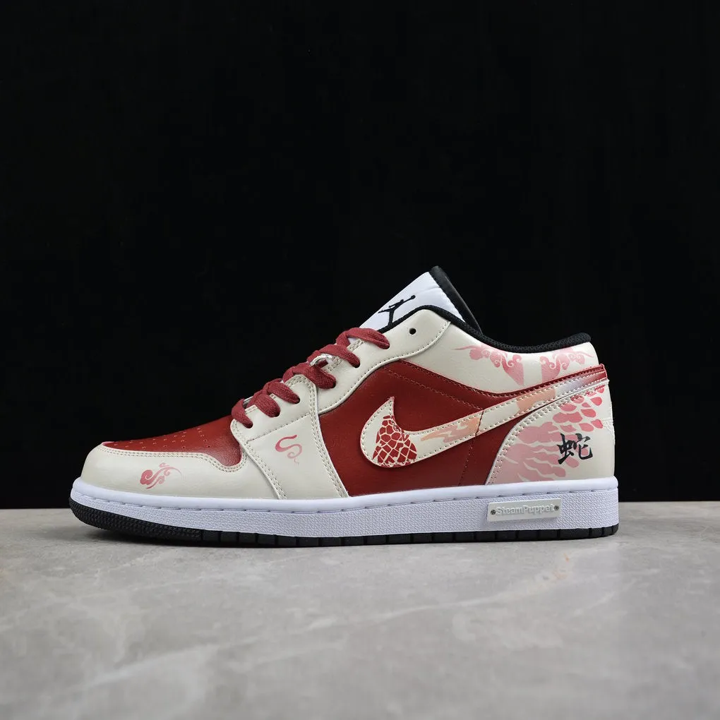 Year of the Snake Air Jordan 1 Low sold by Drippy Custom Many product image thumbnail 3
