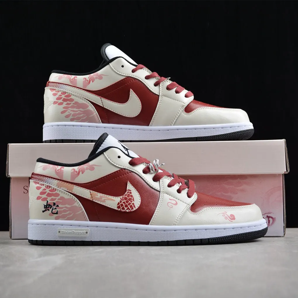 Year of the Snake Air Jordan 1 Low sold by Drippy Custom Many product image thumbnail 2