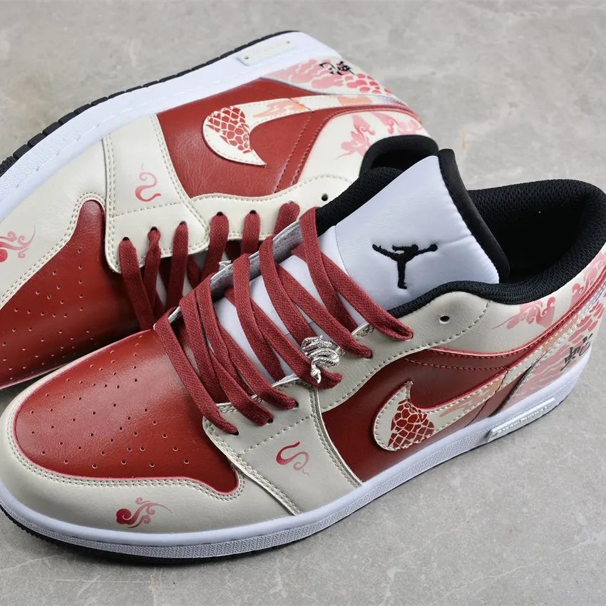 Year of the Snake Air Jordan 1 Low sold by Drippy Custom Many product image thumbnail 4