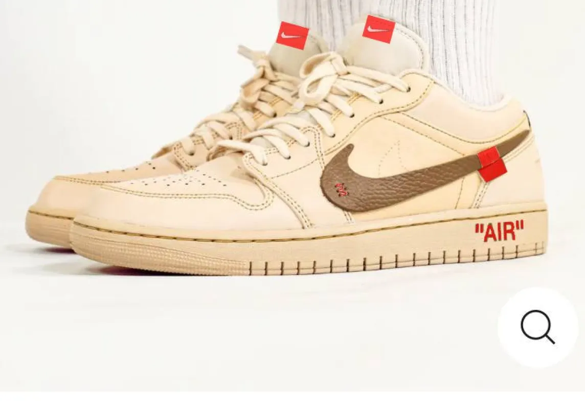 Custom Air Jordan 1 Sneakers sold by Drippy Custom Many